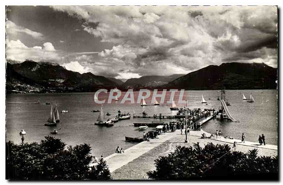 Lac d'Annecy — Régates à la Voile et fête de Nativité — Édition MIGNOD