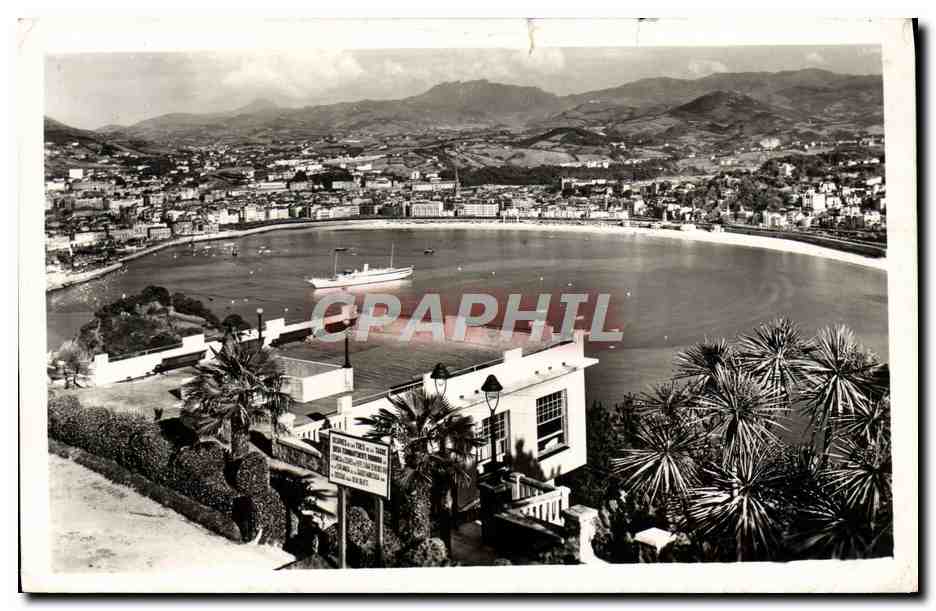 CPA San Sebastian ista Desde Igueldo 