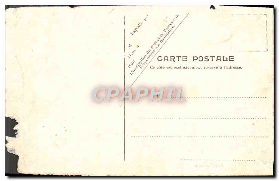 CPA Lourdes Les Piscines — Verso