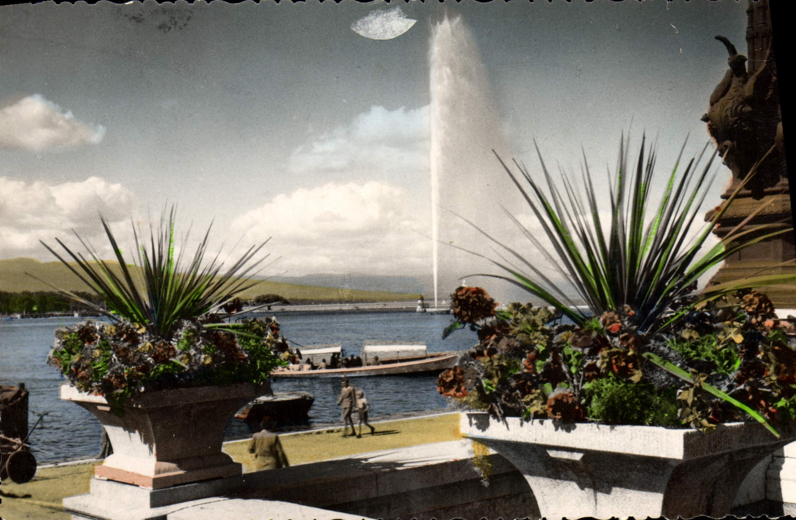 CPM Geneve Le Jet d'Eau