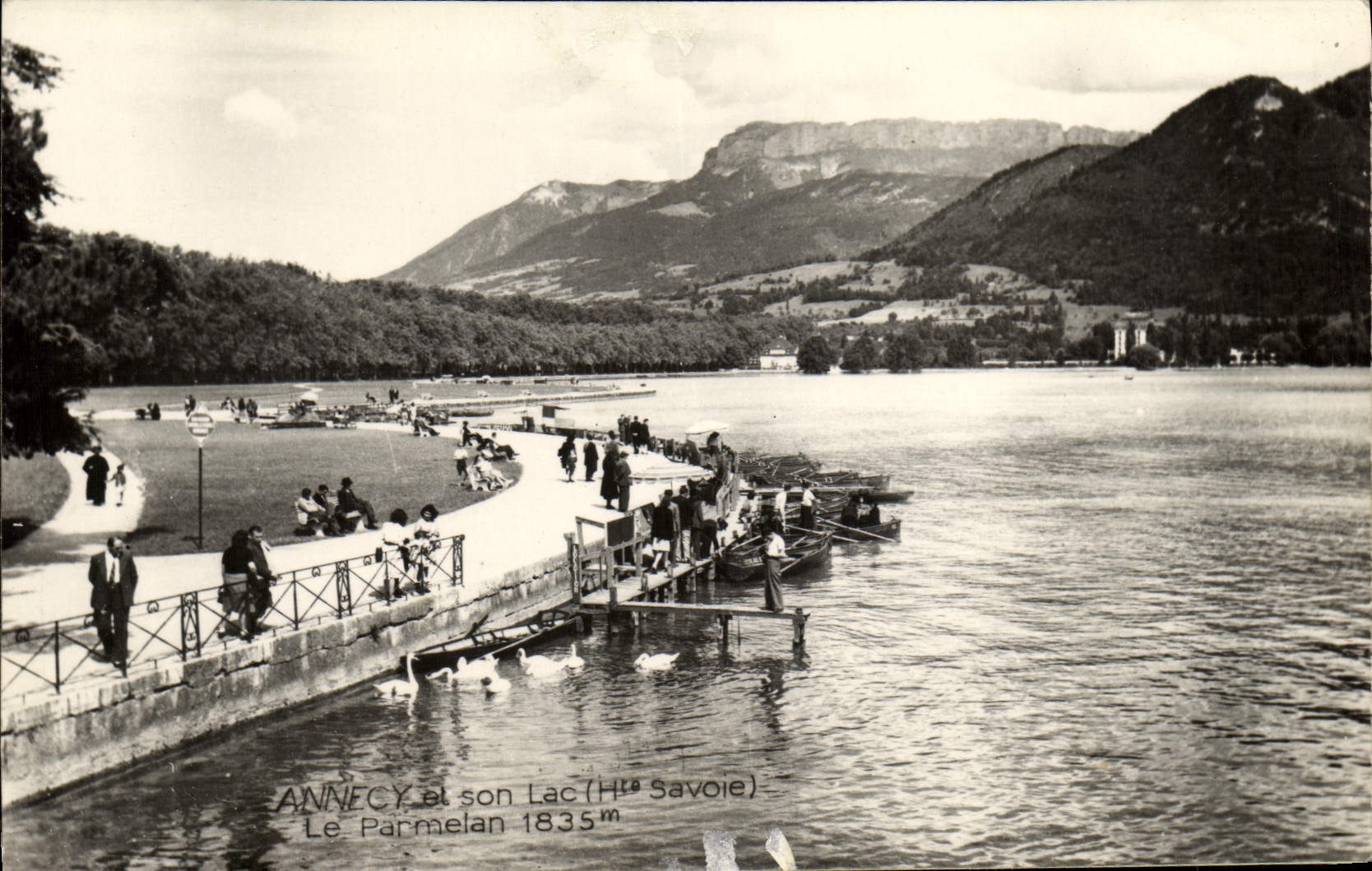 Annecy et son Lac (Haute-Savoie) — Le Parmelan 1835m — éditeur non visible