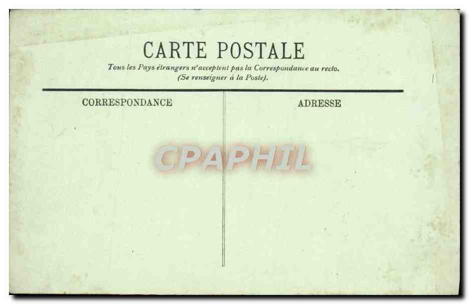 CPA Poitiers L'Entree Du Tunnel — Verso