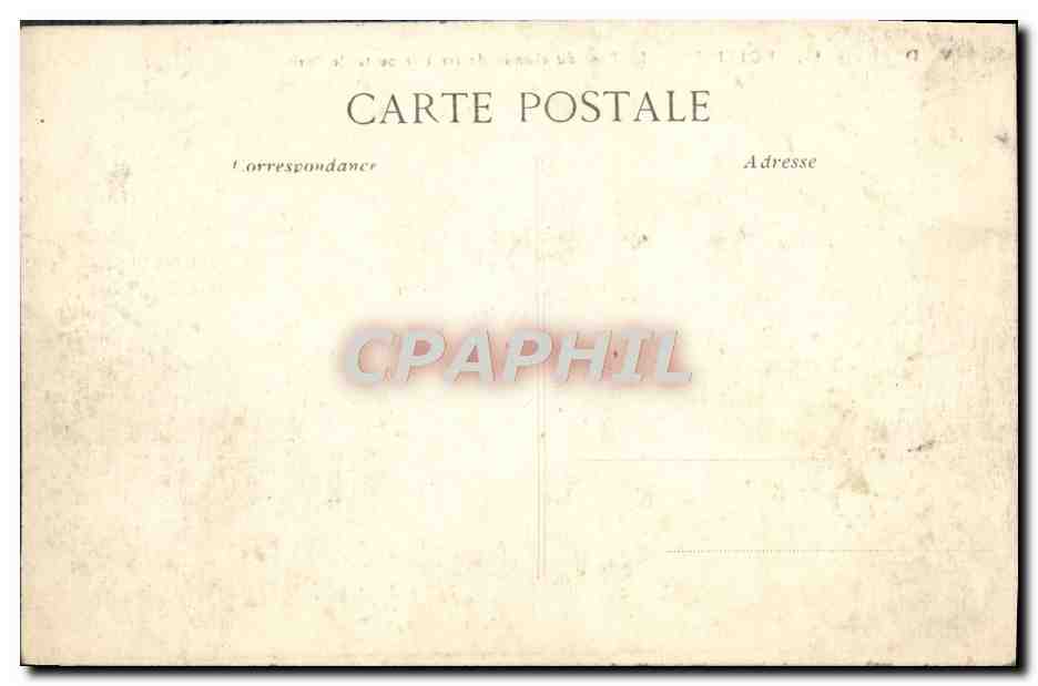 CPA Poitiers Le Pont Du Chemin De Fer A La Porte De Paris Train — Rückseite