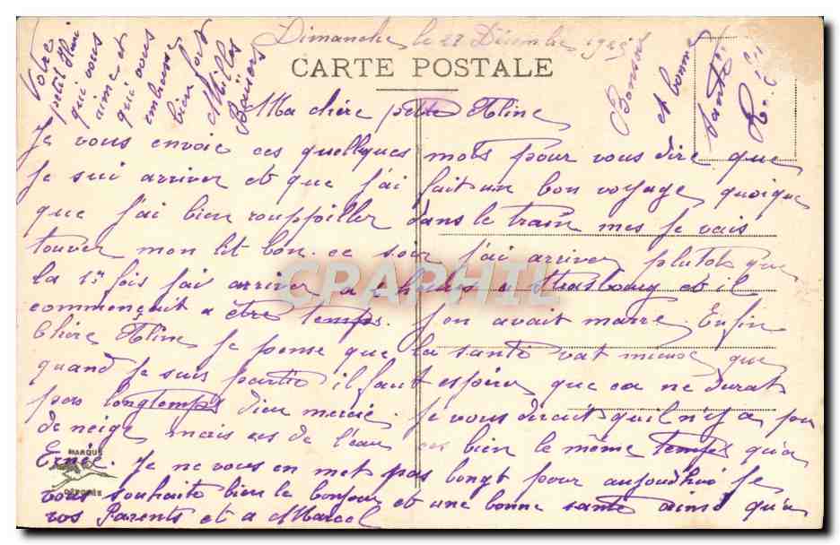 CPA Strasbourg Pont Du Rhin Rive badoise Soldats — Back