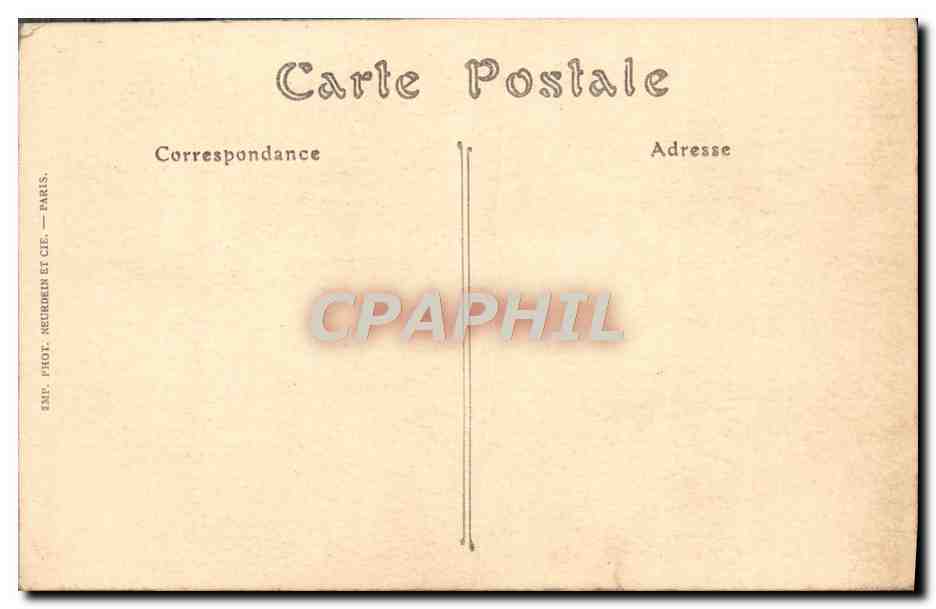 CPA Rouen Vieille Maison Rue Saint Romain — Verso