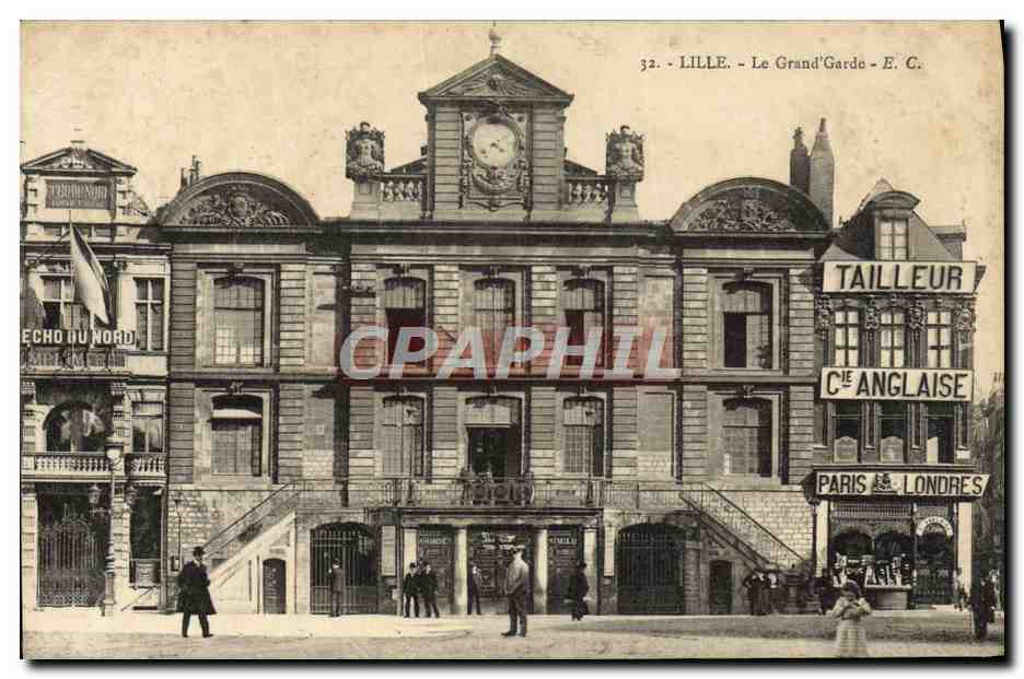 CPA Lille Le Grand Garde Tailleur Cie anglaise Paris Londres 