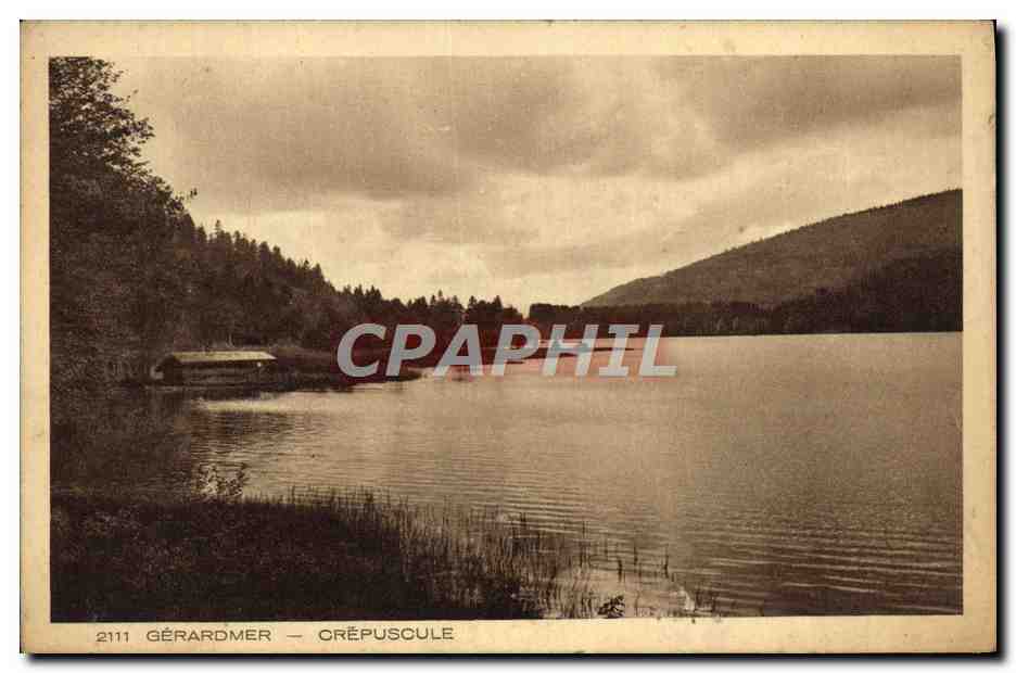 Gérardmer — Crépuscule — Collection Les Vorgas - Anverso