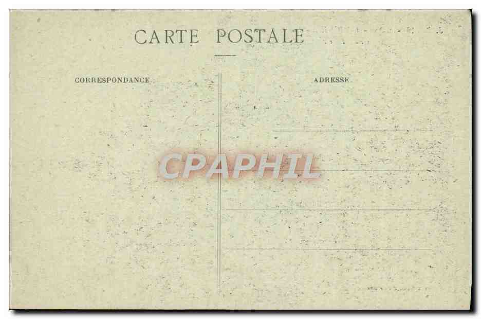 CPA Mont St Michel Vue Generale — Verso