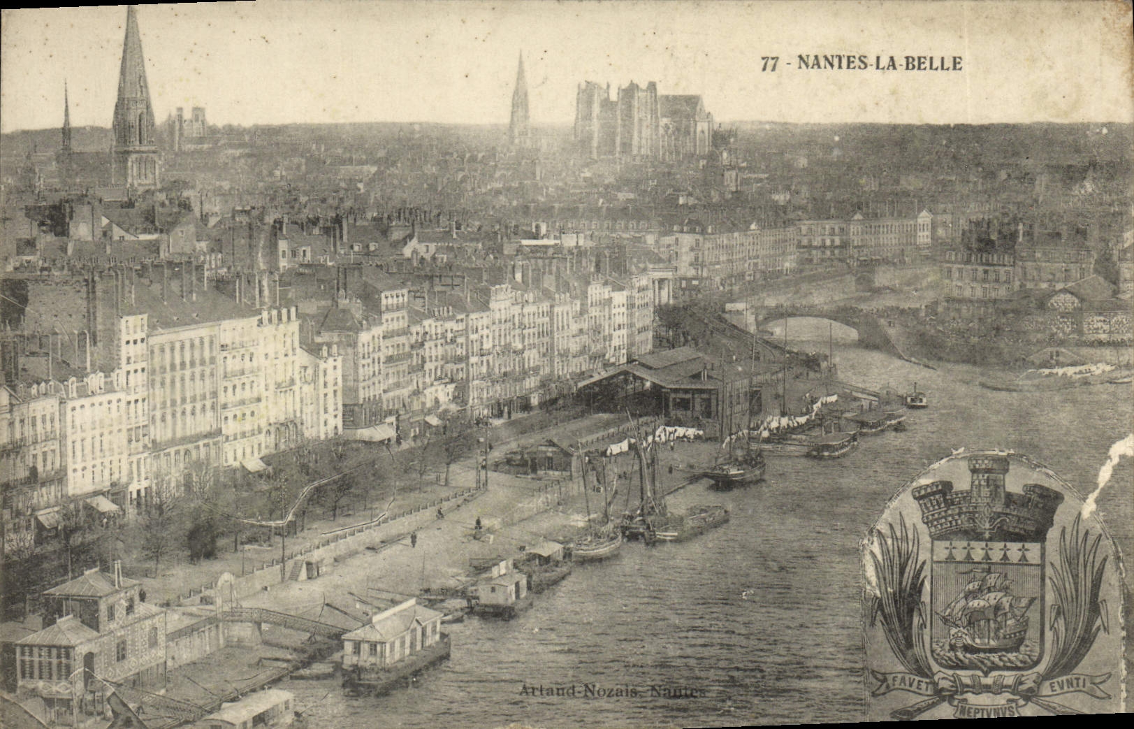 CPA Nantes La Belle