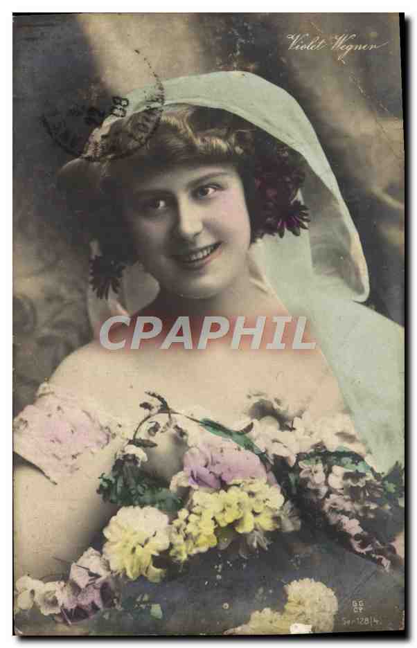 CPA Femme Violet Wegner 