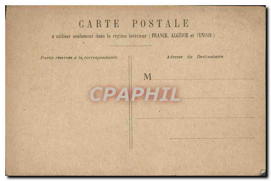 CPA Paris Instltut De France Elixir combier  — Rückseite