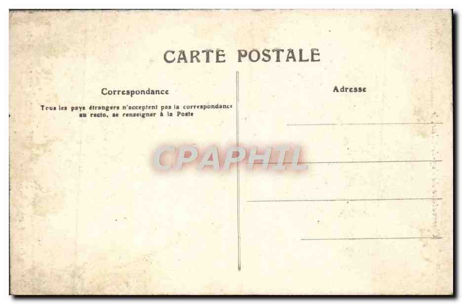 CPA L'Observatoire Du Puy De Dome En Hiver Effet De Givre Sur La Tour — Rückseite