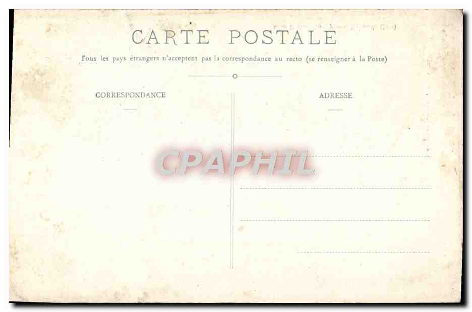 CPA St Claude La Cathedrale Le Pont Suspendu Quartier des Etapes Mont Chalroit  — Rückseite