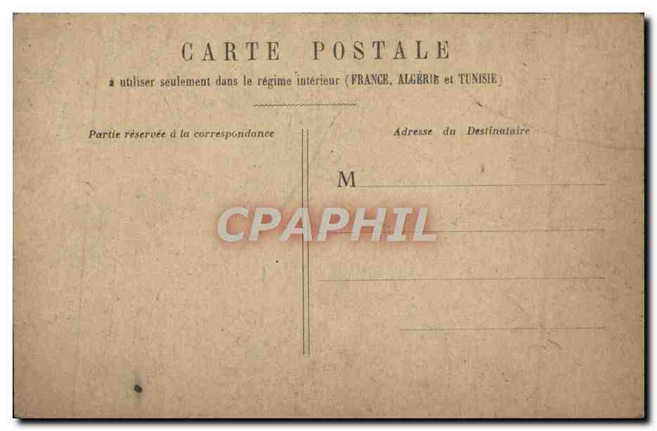 CPA Paris Eglise Du Sacre Coeur Montmartre — Rückseite