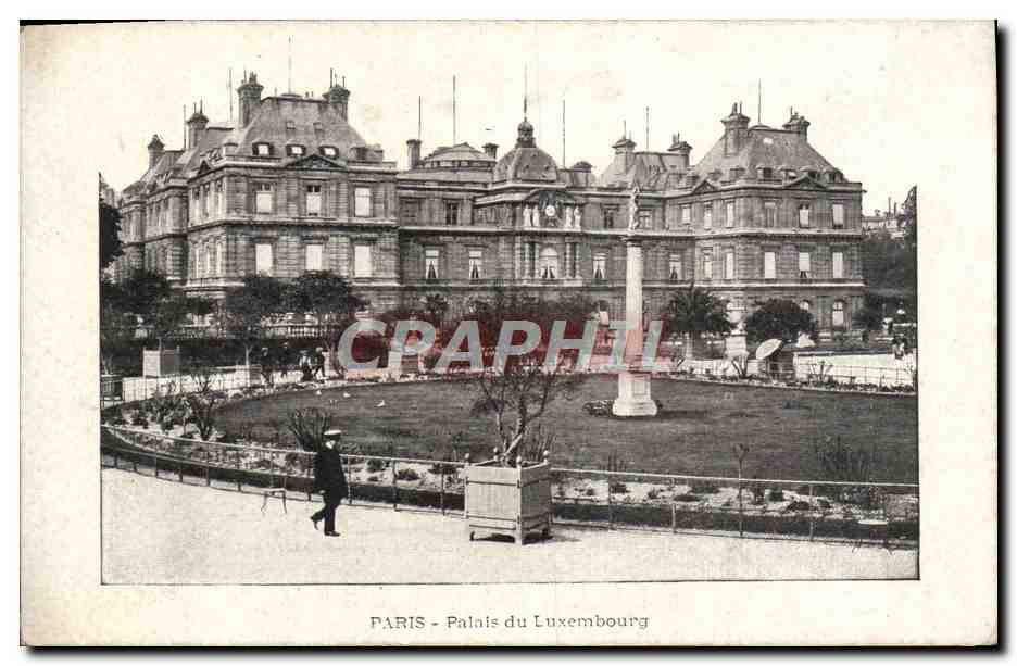 CPA Paris Palais Du Luxembourg