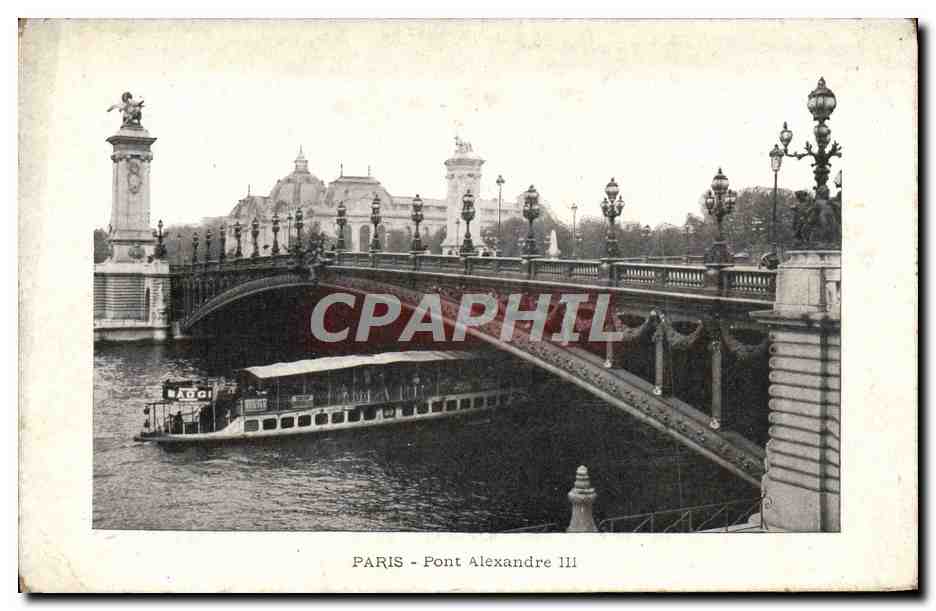 CPA Paris Pont Alexandre III