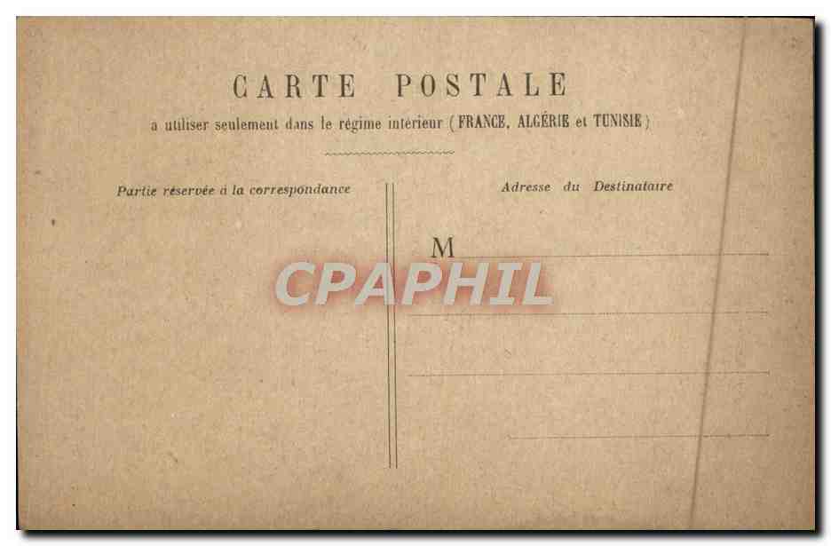 CPA Paris Boulevard De La Madeleine — Rückseite