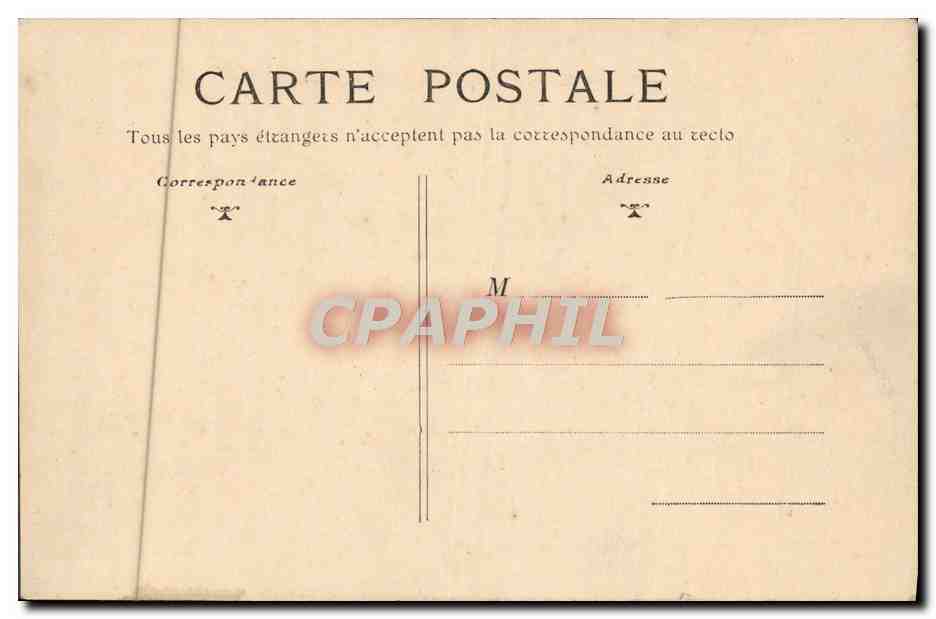 CPA Moulins Pont Regemortes Vue generale — Verso