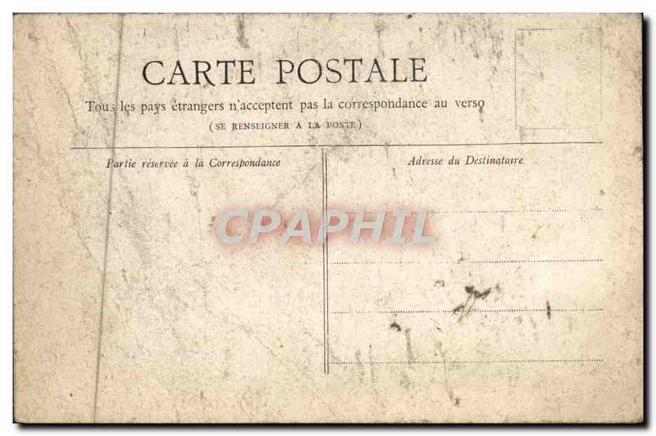 CPA Paris Eglise Saint Etienne Du Mont — Verso