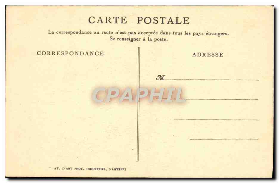 CPA On N'Entend Sur Ses Bords Que Les Tristes Vanneux Leonard — Rückseite
