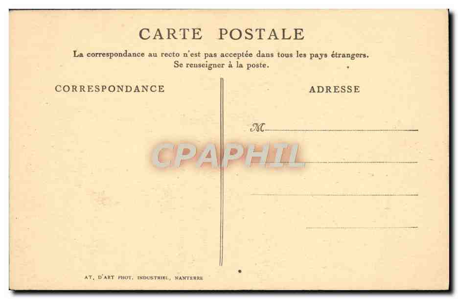 CPA Silence De LA Mer Sommeil Du Firmament Est Il Rien De Autran Bateaux — Rückseite