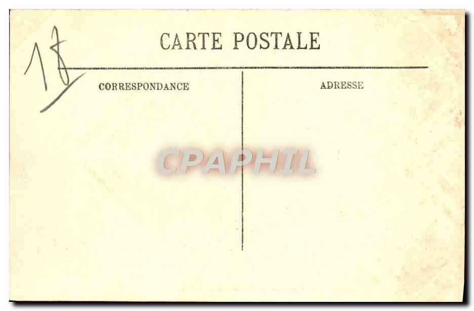CPA Blois Le Chateau L'Assassinat Du Duc De Guisse — Rückseite