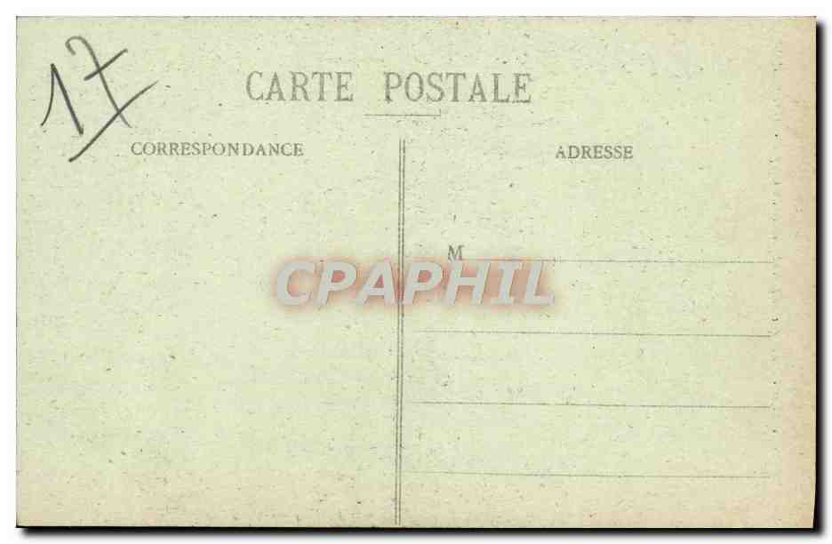 CPA Amboise Le balcon Historique Ou Furent Pendus Les conjures — Rückseite