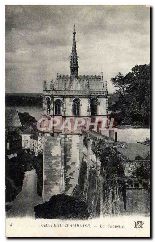 CPA Chateau d'Amboise La Chapelle