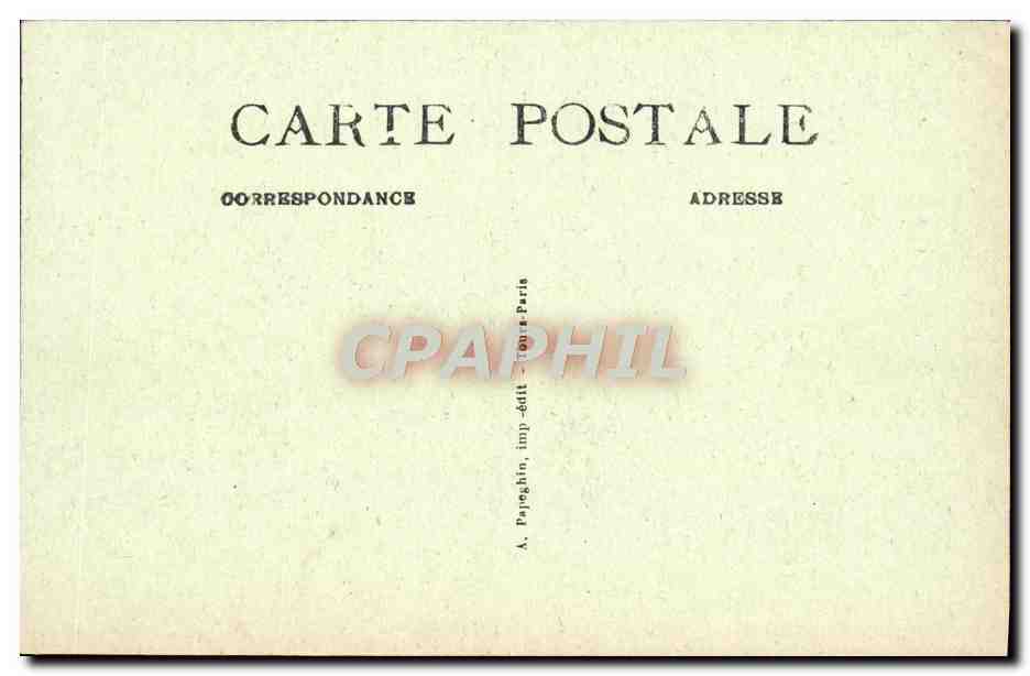 CPA Chambord Le Chateau Facade Septentionale — Verso