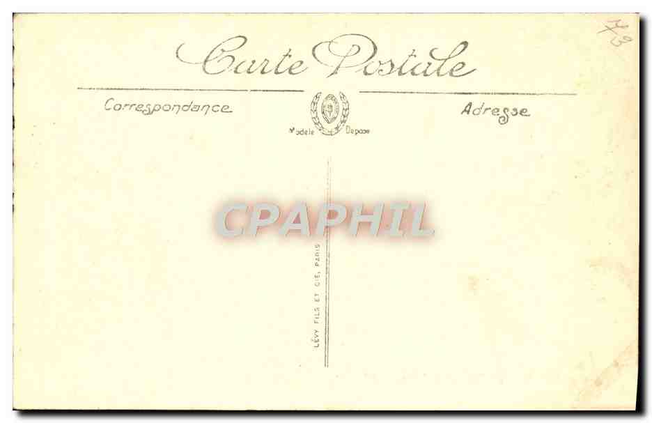 CPA Blois Le Pont Sur La Loire — Rückseite