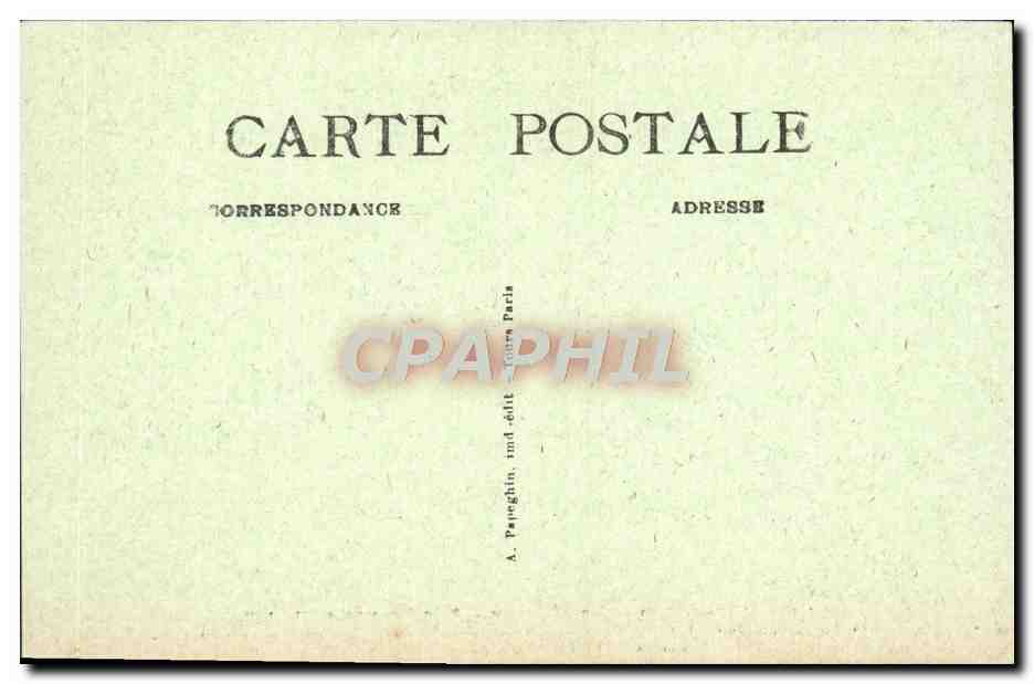CPA Chambord Le Chateau Aile Francois 1er — Verso