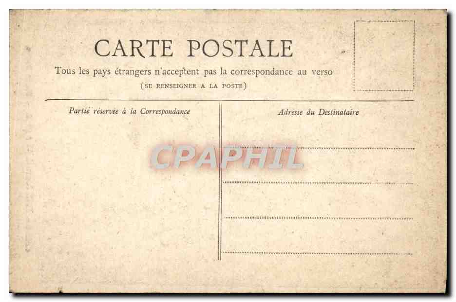 CPA Paris Notre Dame — Rückseite