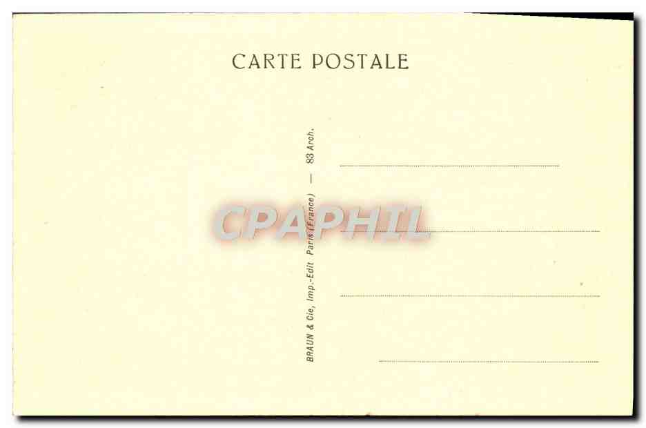 CPA Art Grec Athenes Le Parthenon Vue Du Cote Nord Ouest — Rückseite