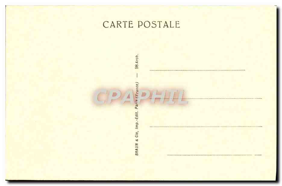 CPA Athenes Le Pandroseion Les Cariatides — Rückseite