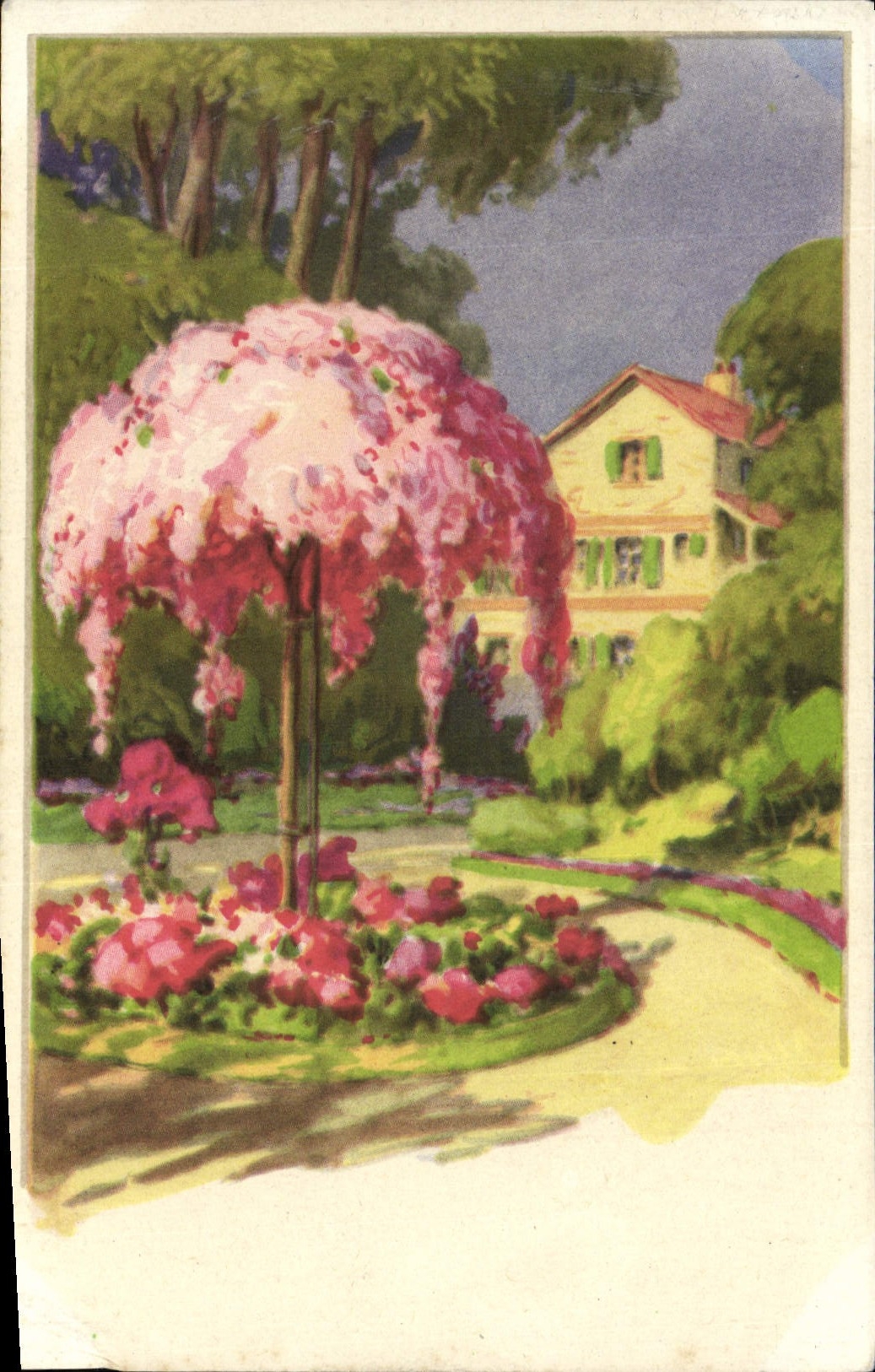 CPA Fantaisie Fleurs