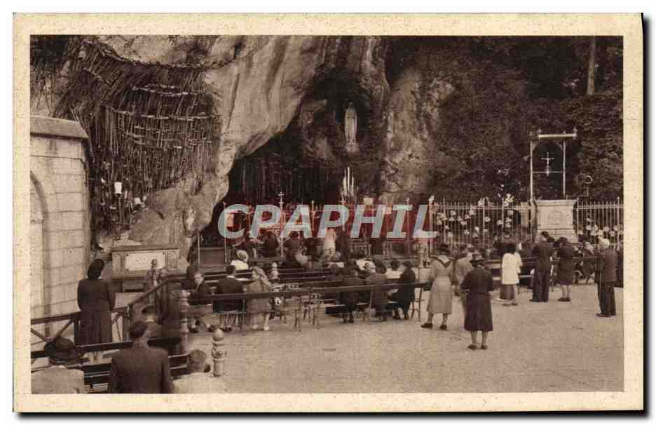 CPA Lourdes La Grotte 