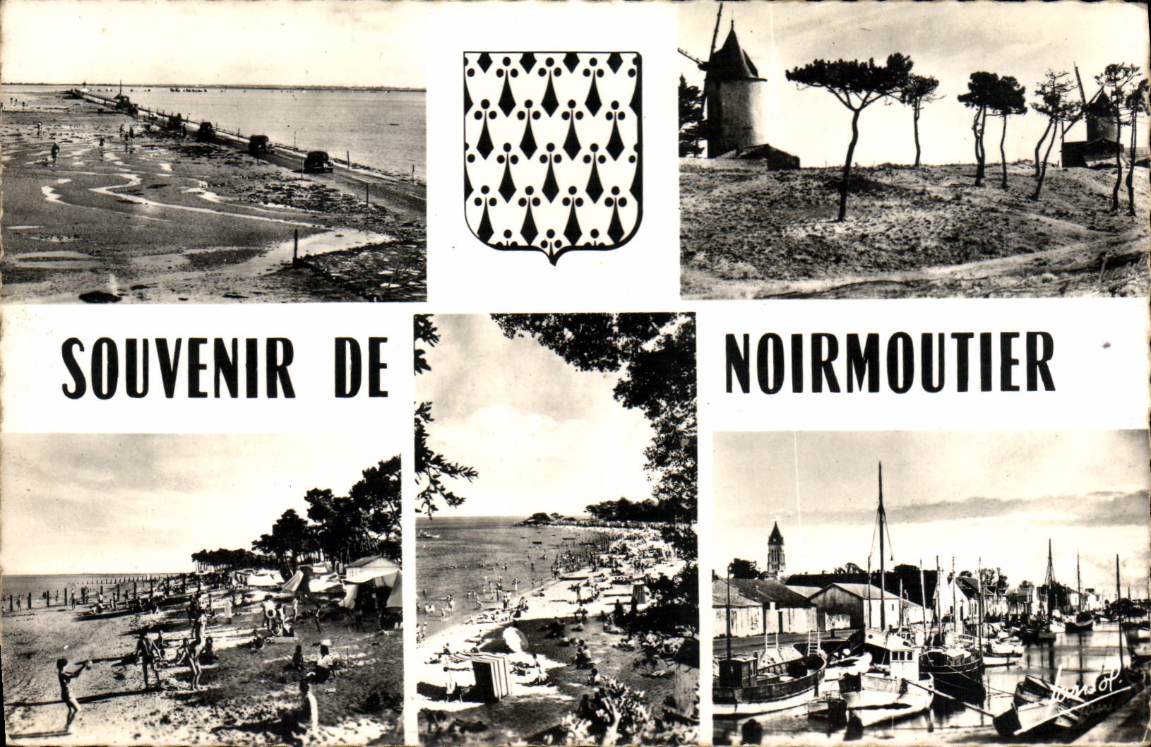 Noirmoutier — Erinnerung an Noirmoutier — Fotografische Editionen ANSOL, Chambéry