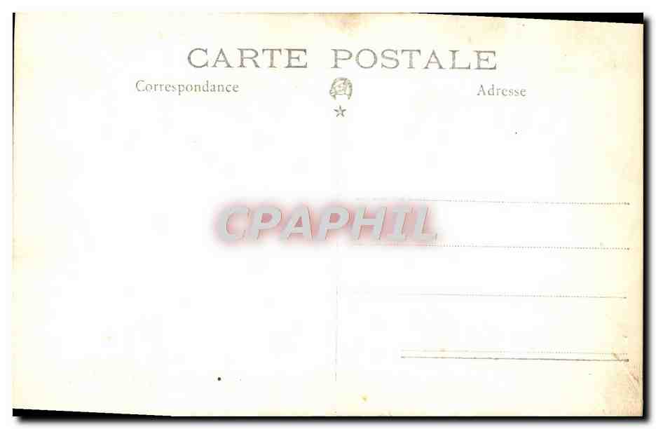 CARTE PHOTO Femme — Rückseite