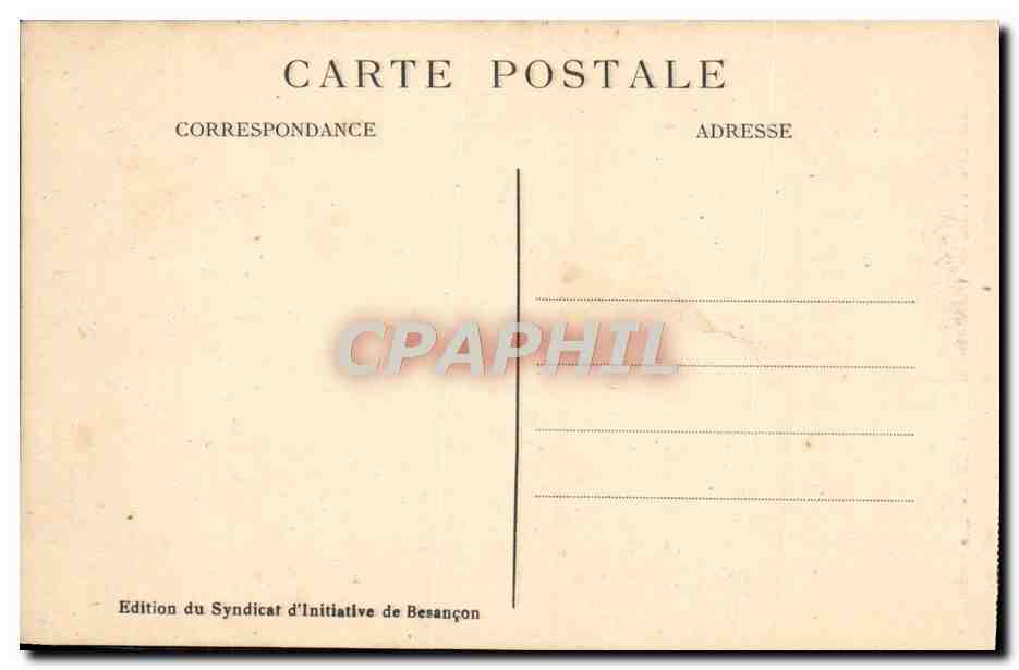 Besançon-les-Bains — Pont Battant et Église de la Madeleine — Édition du Syndicat d'Initiative de Besançon — Reverso