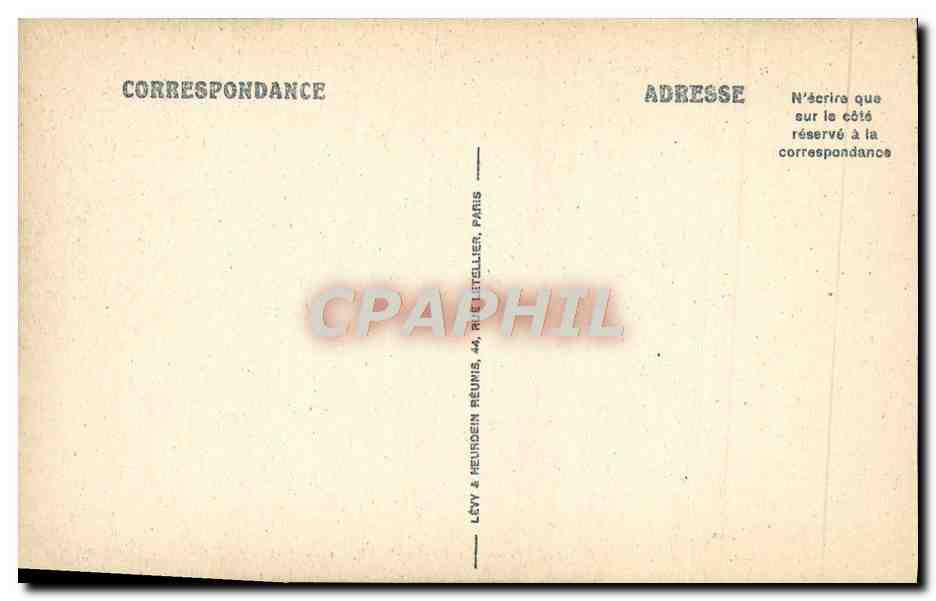 CPA Chartres La Porte Guillaume — Rückseite