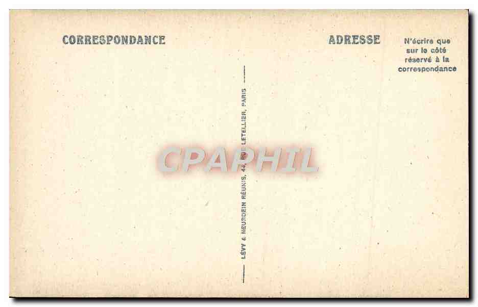 CPA Chartres Cathedrale Notre Dame sous Terre — Verso