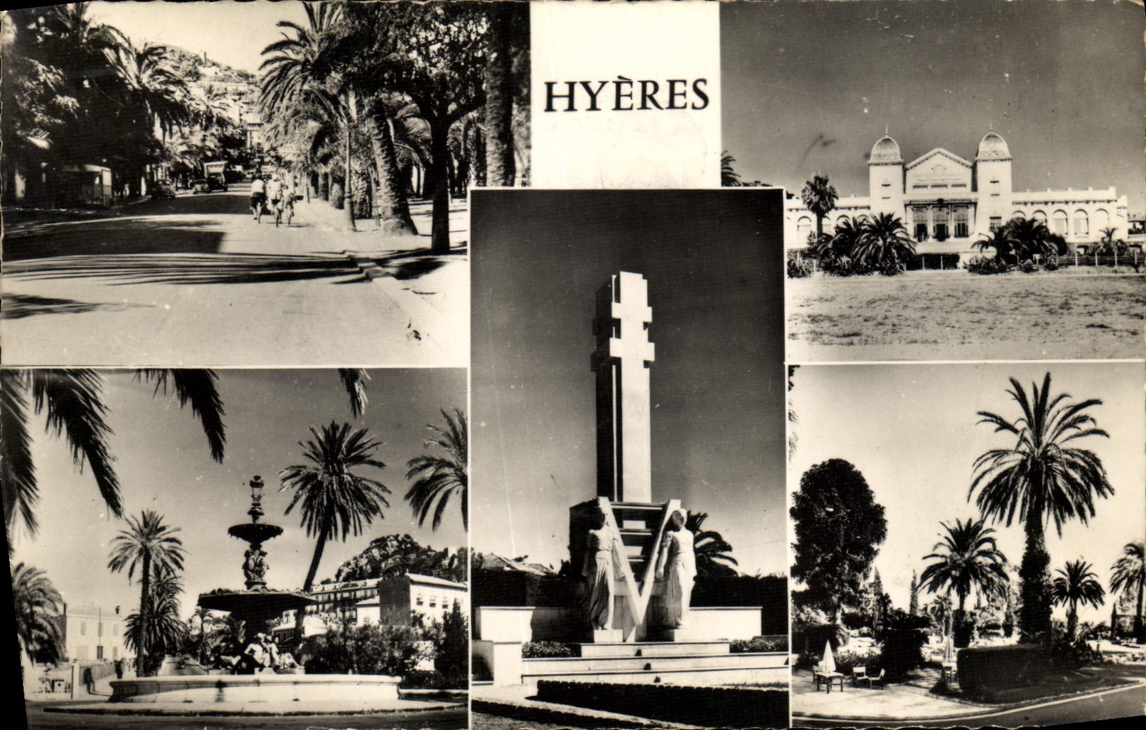Hyères — Collage de sites — Éditions LYNÁ - Paris