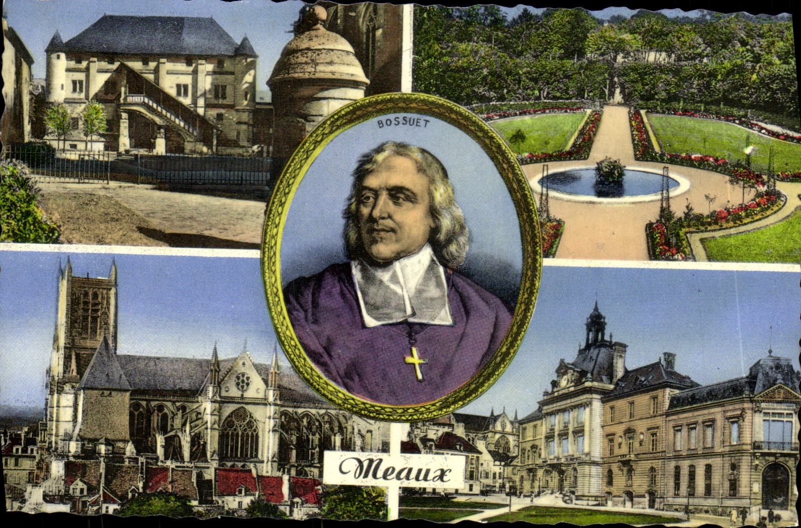 Meaux — Bossuet — Viejo Capítulo y Ayuntamiento — Editor CPAPHIL
