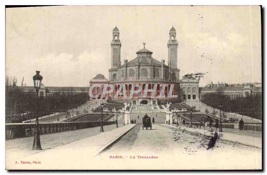 CPA Paris Le Trocadero