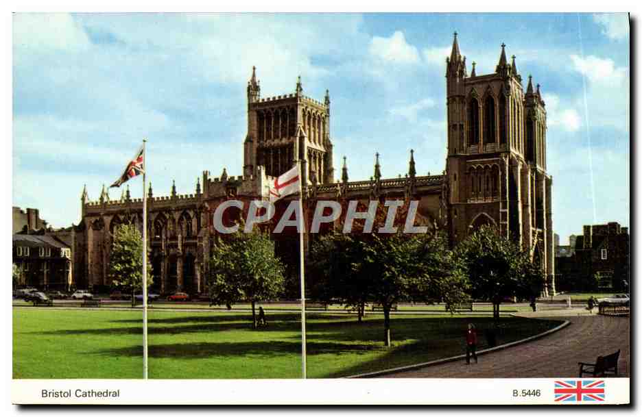 Bristol Cathedral — Panoramablick — A Dennis Postcard n° B.5446 - Vorderseite