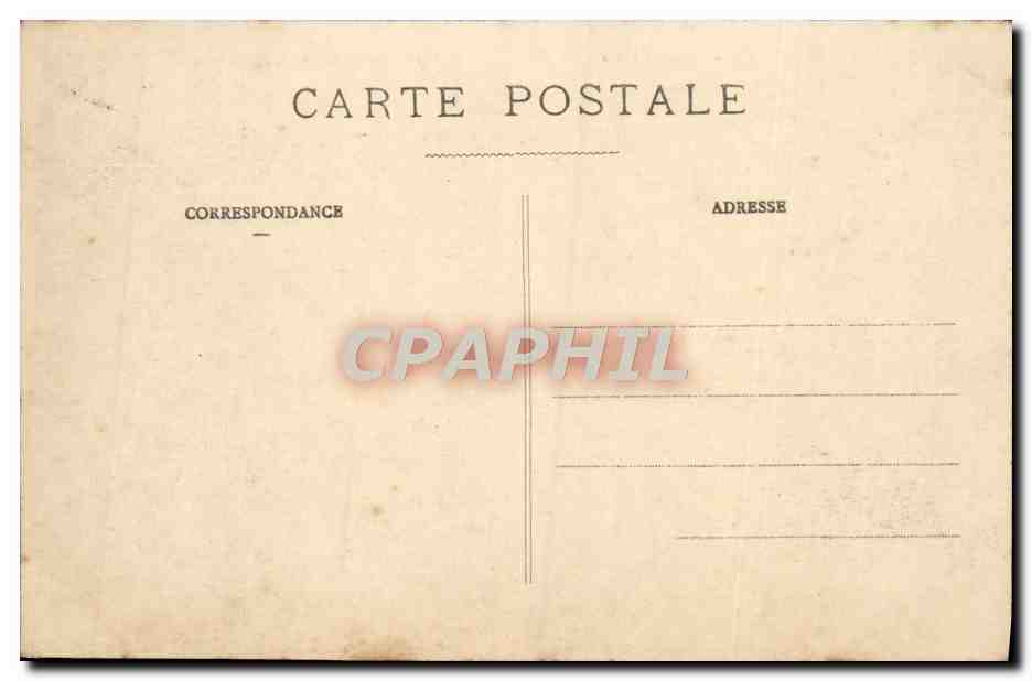 CPA Lille Place de la Republique et Rue Inkermann — Rückseite