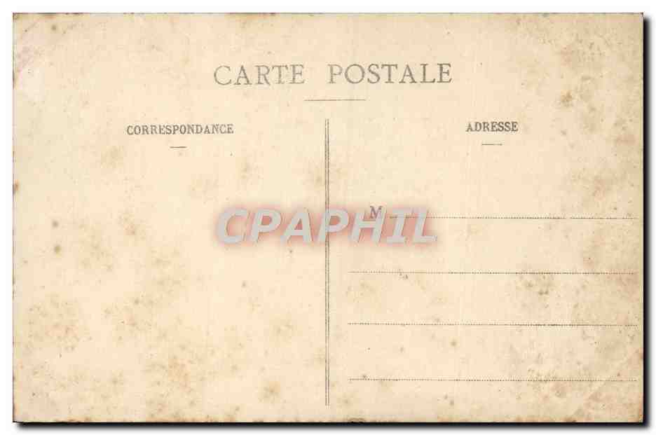 CPA Toul cafe du bosquet Les cariatides  — Rückseite