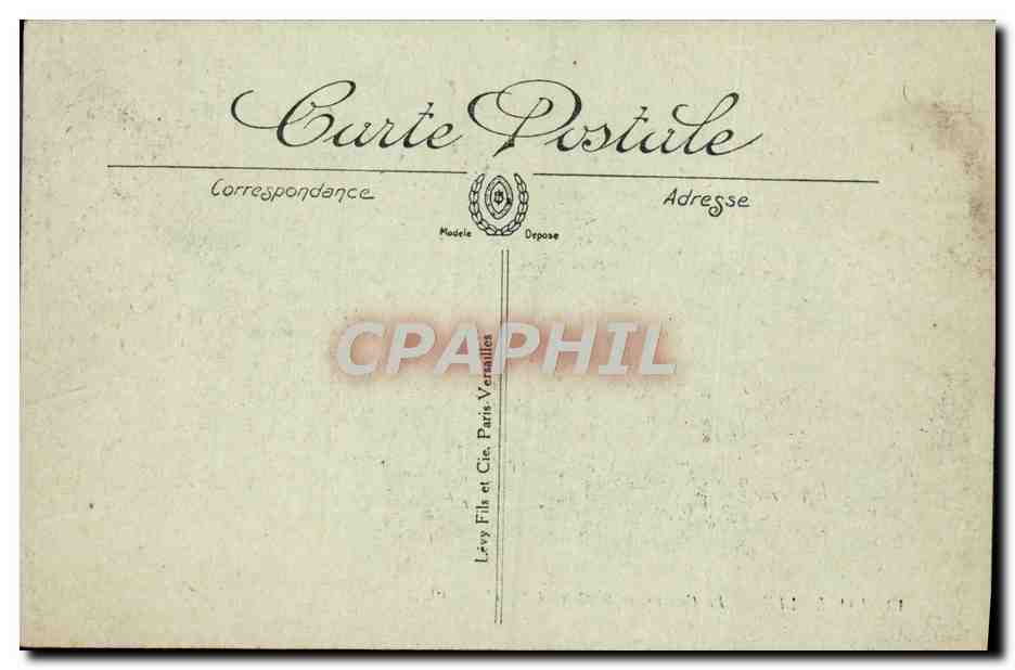 CPA Houlgate Le Casino et le Grand Hotel — Rückseite