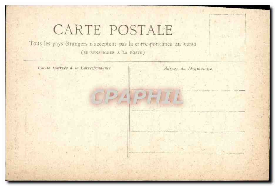 CPA Paris Eglise Saint Augustin — Rückseite