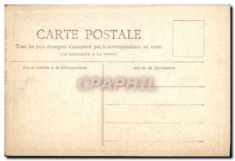 CPA Paris Val de Grace — Rückseite